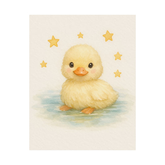 Baby Duckling Nursery Wall Art